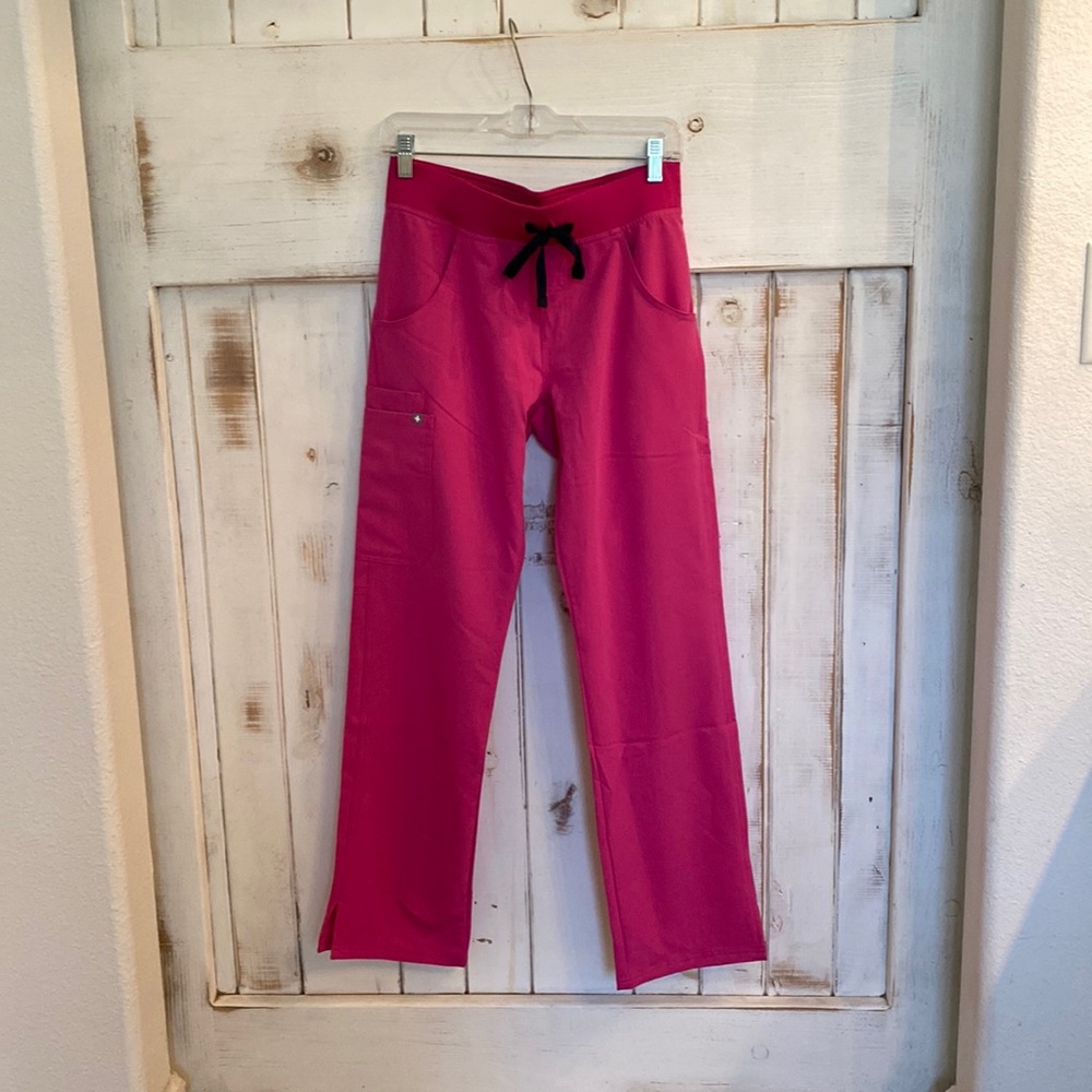 Figs Electric Orchid  Kade Scrub Bottoms